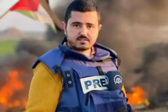 Anadolu Agency cameraman martyred in israeli airstrikes on Gaza