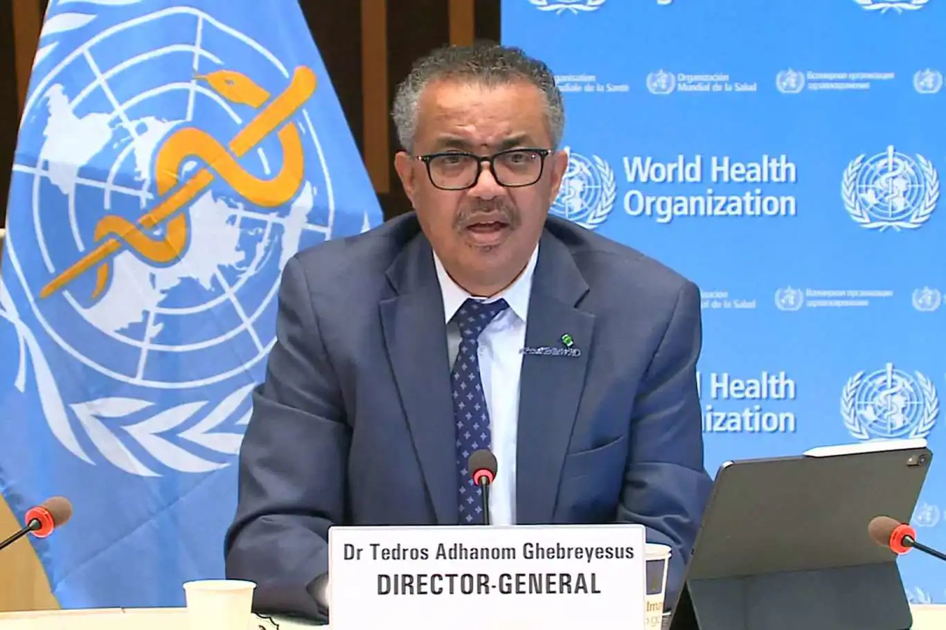 WHO Chief highlights Gaza's health crisis in special session WHO Chief highlights Gaza's health crisis in special session