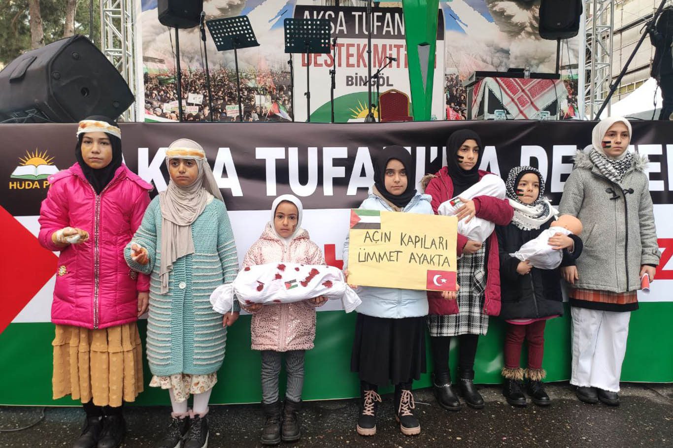 HÜDA PAR organizes rally in Bingöl to support Gaza resistance HÜDA PAR organizes rally in Bingöl to support Gaza resistance