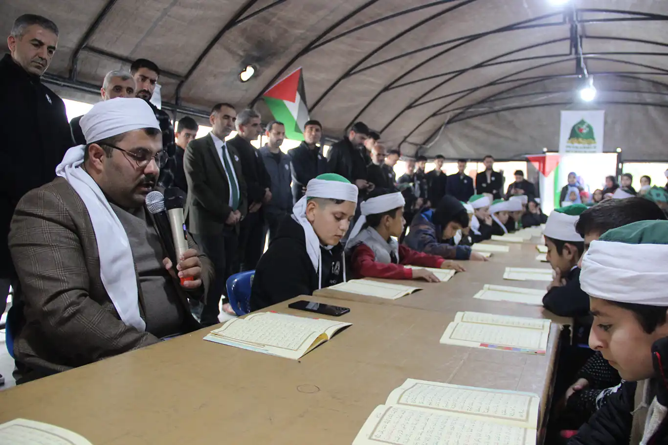 Cizre'de Gazze şehitleri için dua programı düzenlendi