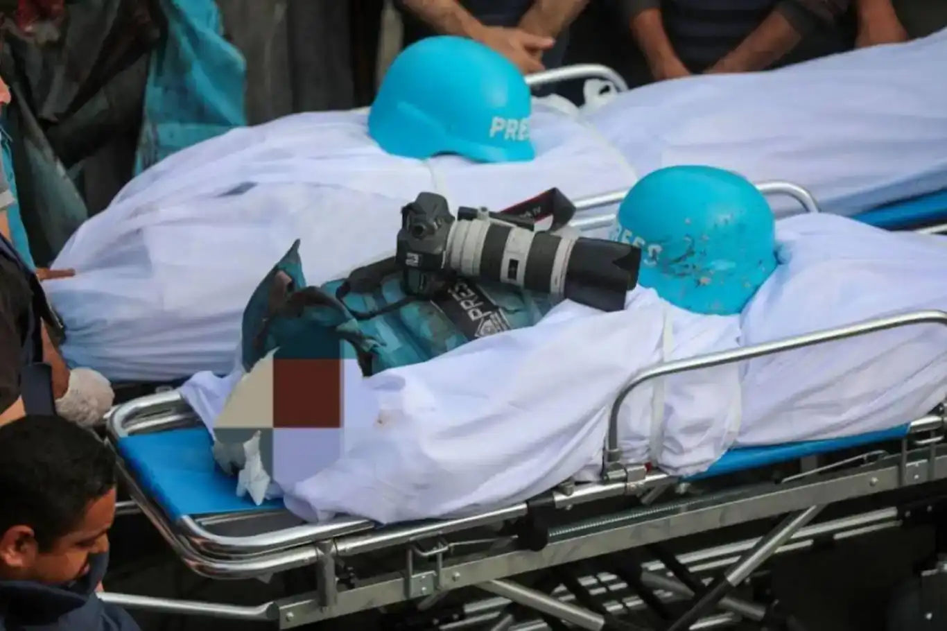 Gazze'de katledilen gazetecilerin sayısı 96'ya yükseldi - [İLKHA] İlke Haber Ajansı