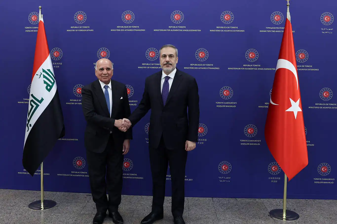 Top Turkish and Iraqi diplomats meet in Ankara for high-level talks