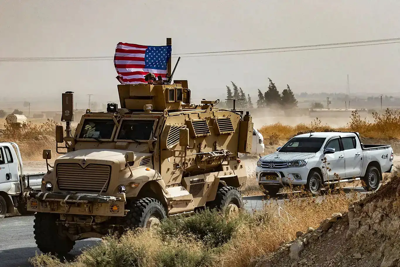 Irak'taki işgalci ABD üssüne İHA saldırısı