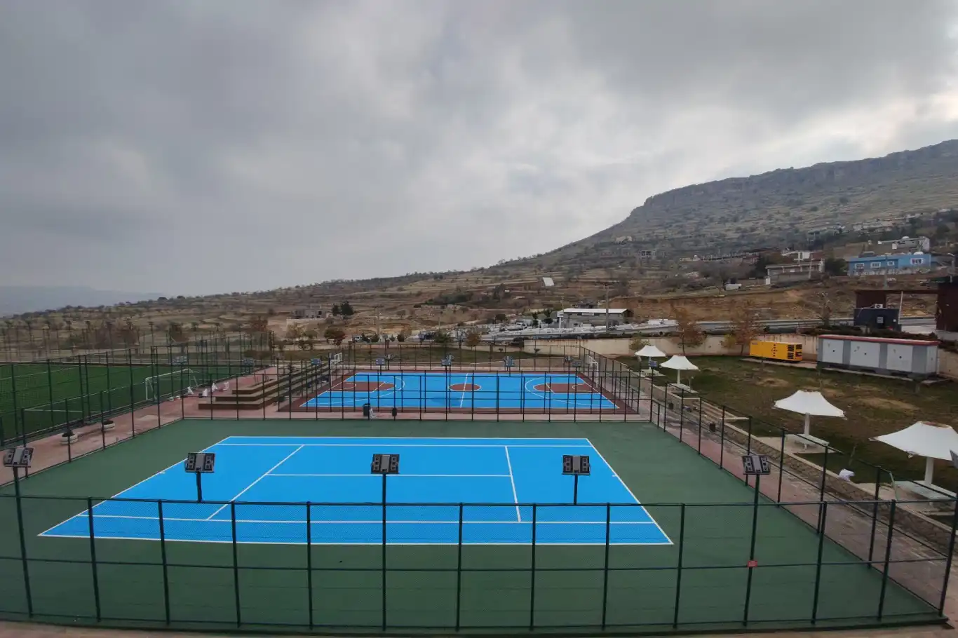 Mardin'de spor alanları yenileniyor