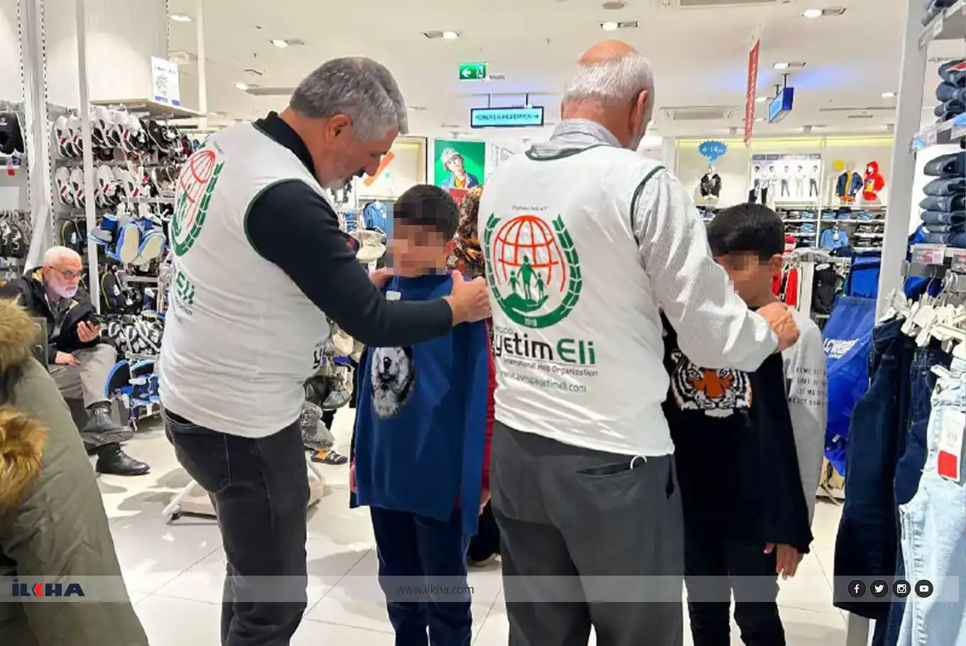 European Orphan Hand donates clothes to earthquake-stricken children in Iskenderun