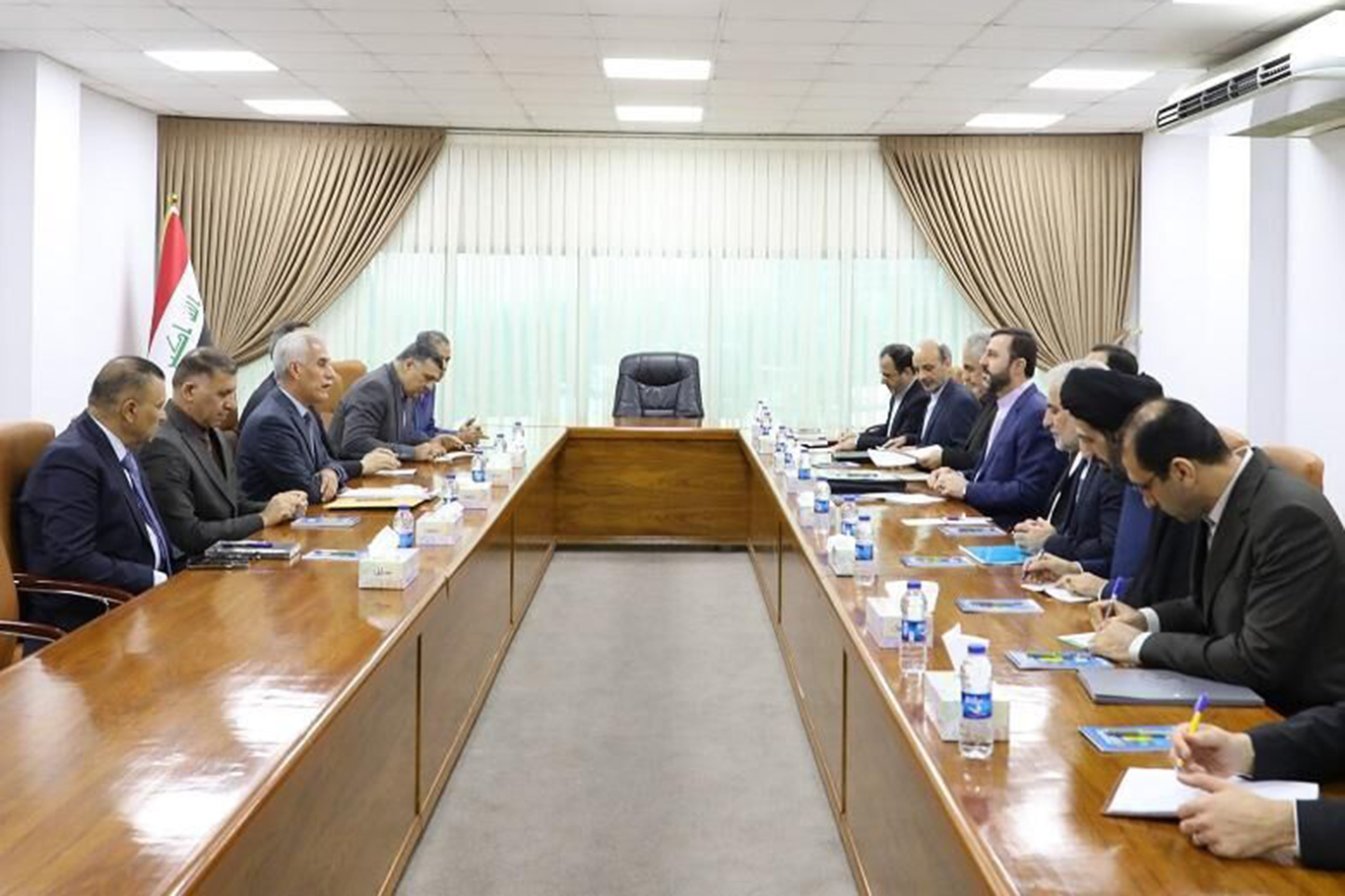 Iran’s Gharibabadi meets with Iraqi chief prosecutor Najm Abdullah Ahmed in Baghdad