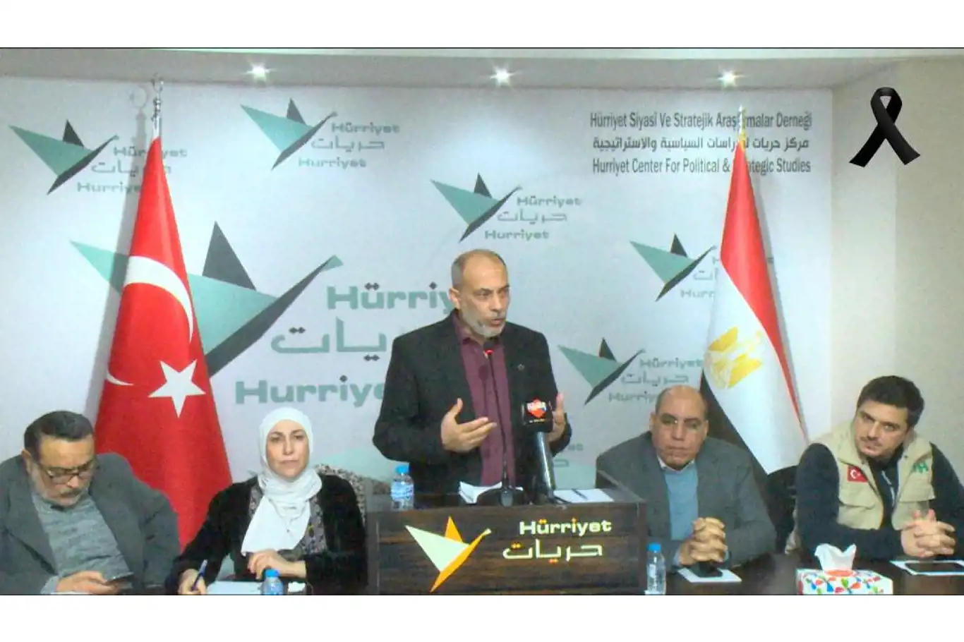 مؤتمر مركز حريات يكشف عن تضامن عربي واسع مع تركيا في مصاب الزلزال