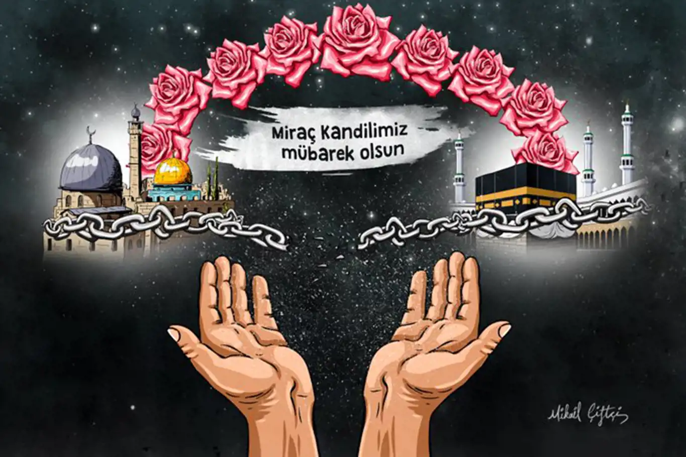 Kuran Nesli Platformundan Miraç Kandili mesajı Kuran Nesli Platformundan Miraç Kandili mesajı