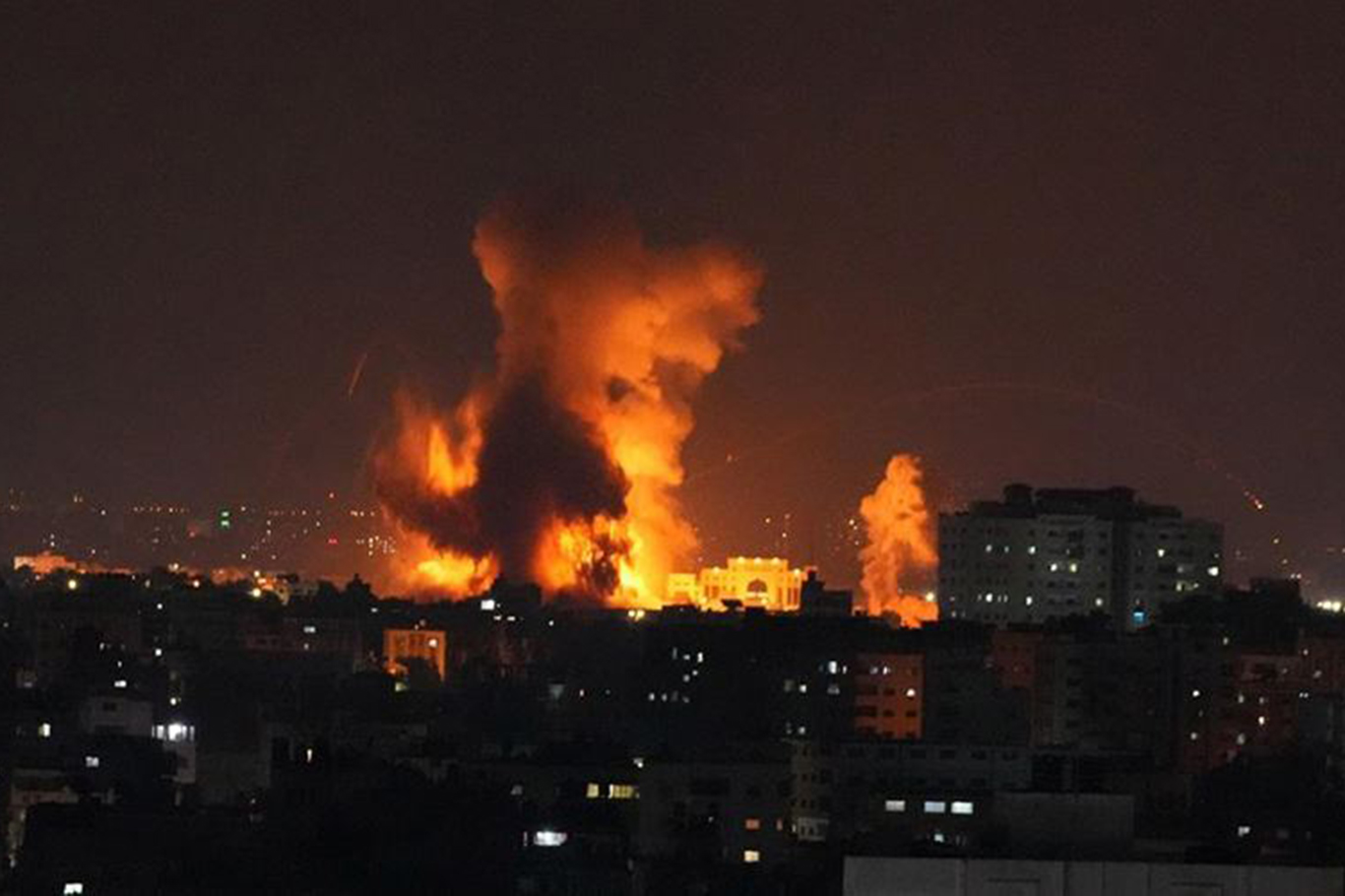 حمله هوایی رژیم اشغالگر صهیونیستی به غزه