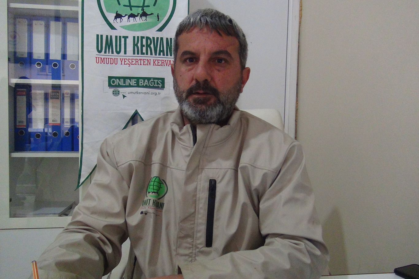 Umut Kervanı Derneği Başkanı Servet Adlım