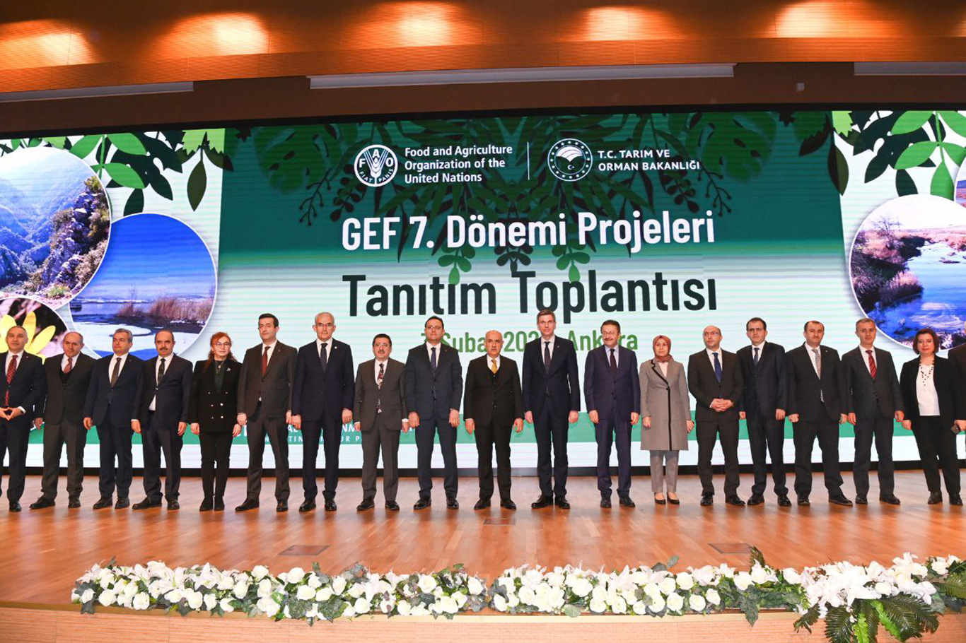 Bakan Kirişci, GEF 7. dönemi projelerinin tanıtım toplantısına katıldı