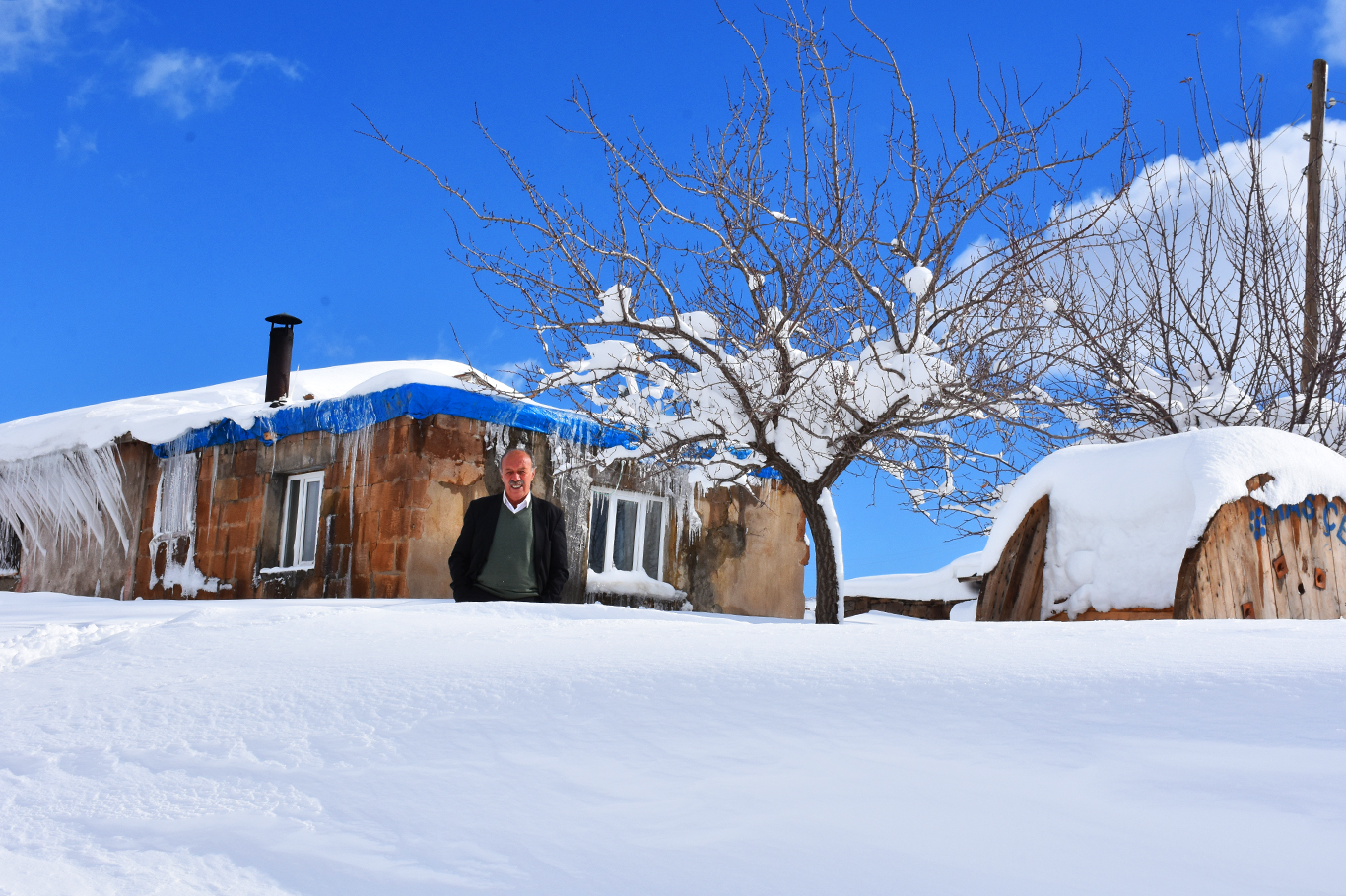 Kar yağışıyla Bitlis’te su kaynakları dolacak