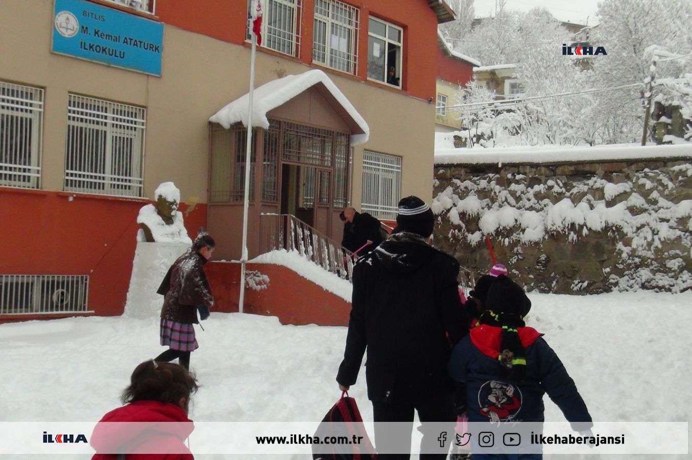Bitlis’te salı ve çarşamba günü okullar tatil edildi