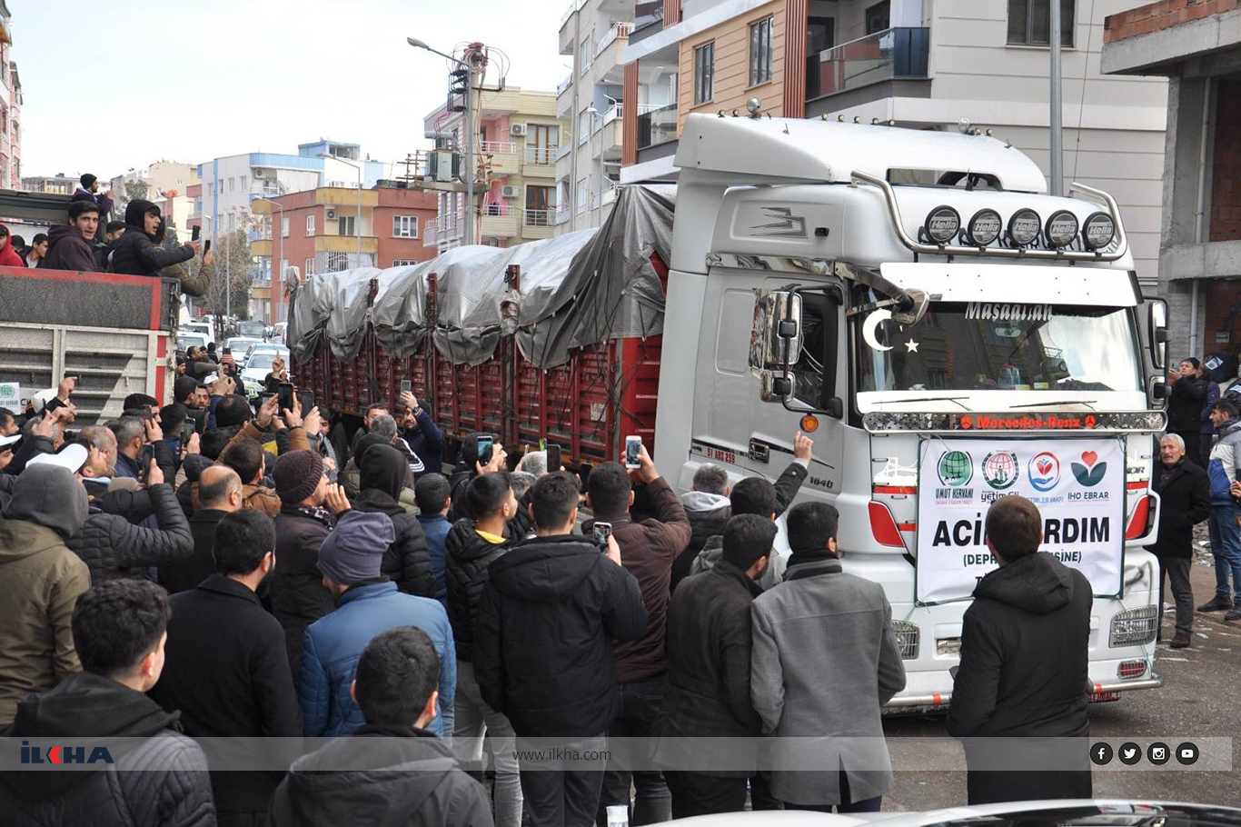 Hope Caravan sends 7 trucks of humanitarian aid to earthquake-hit regions