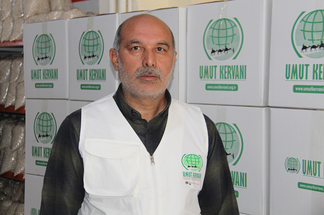 Umut Kervanı Ramazan ayı gıda dağıtım startını verdi