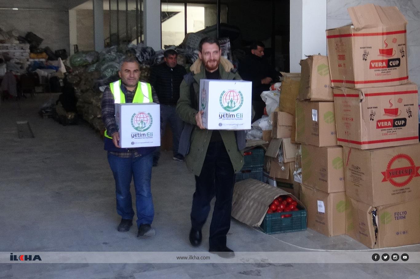 European Orphan Hand provides food assistance to earthquake victims in Malatya