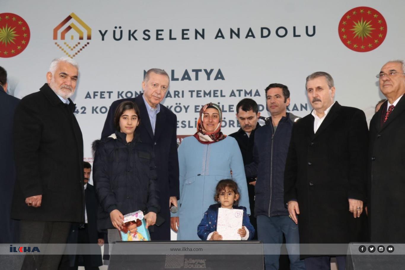 HÜDA PAR leader attends groundbreaking ceremony of post-earthquake houses in Malatya HÜDA PAR leader attends groundbreaking ceremony of post-earthquake houses in Malatya
