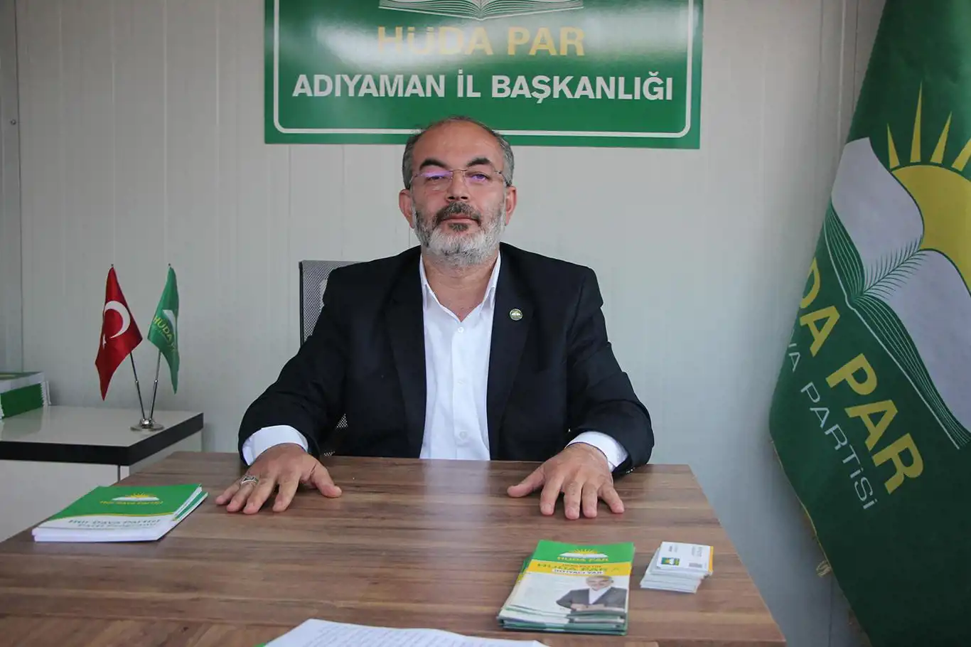 HÜDA PAR Adıyaman İl Başkanlığı'ndan CHP'nin iddialarına cevap