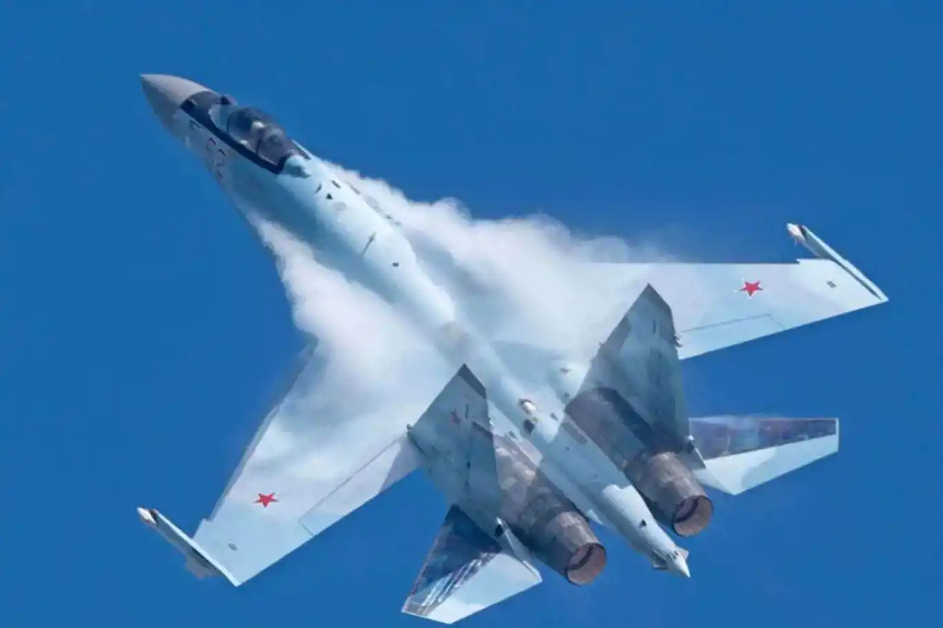 Ukrainian forces allegedly shoot down Russian Su-35 fighter jet over Black Sea