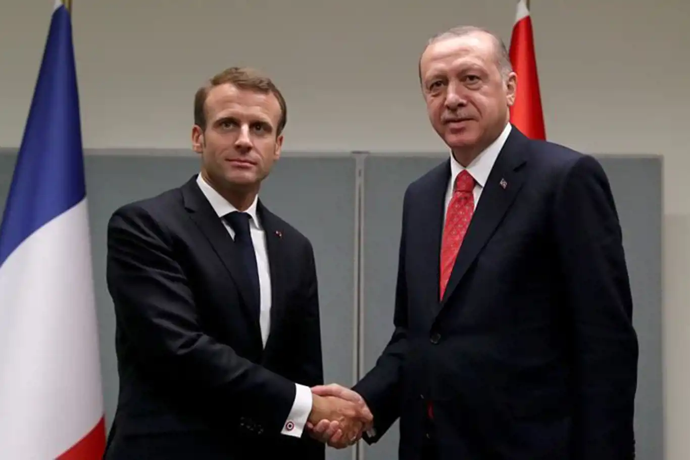 Macron: Başkan Erdoğan ile birlikte ilerlemeye devam edeceğiz