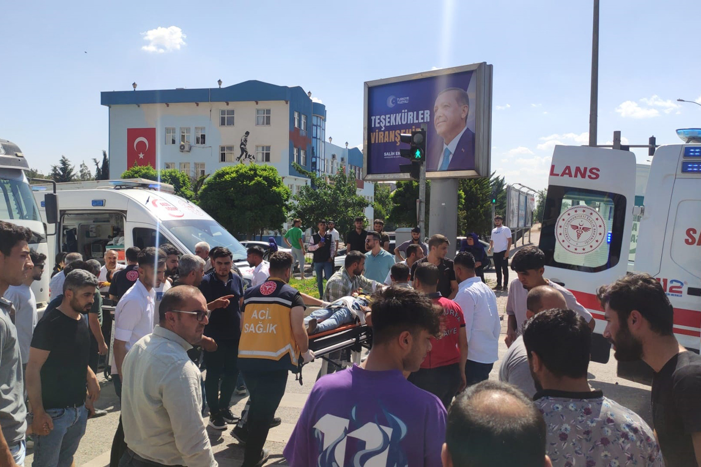 Otomobil ile tır çarpıştı: 2 yaralı