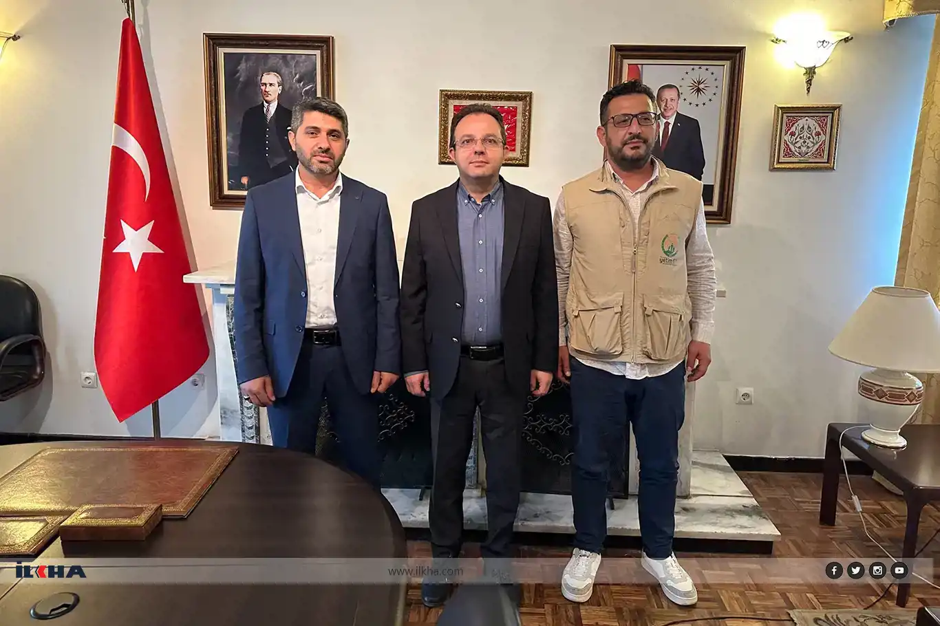 European Orphan Hand delegation visits Turkish Ambassador in Ethiopia