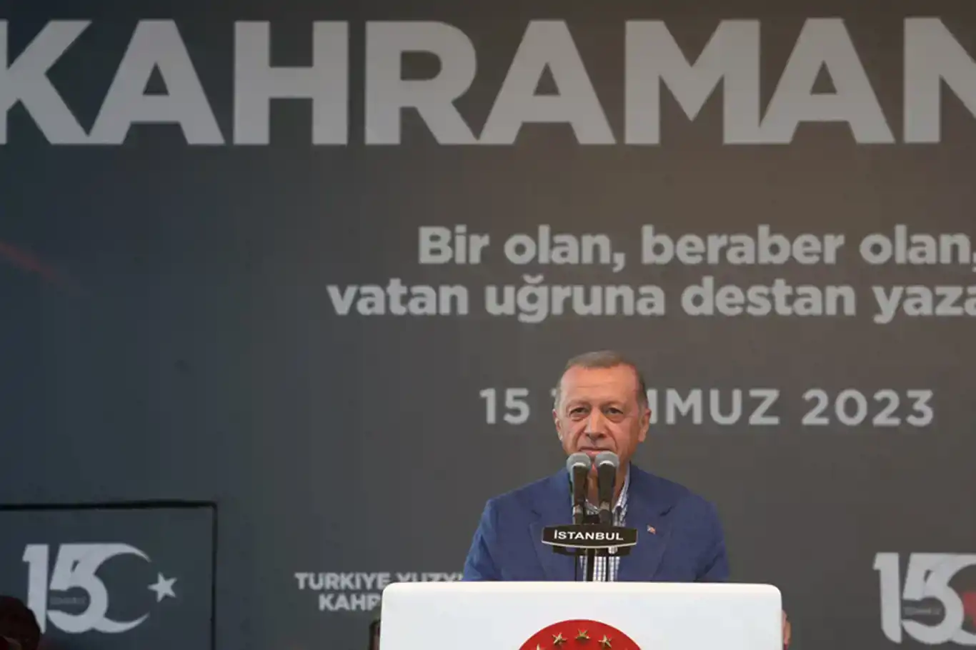 Erdoğan: July 15 is a milestone in Türkiye's history