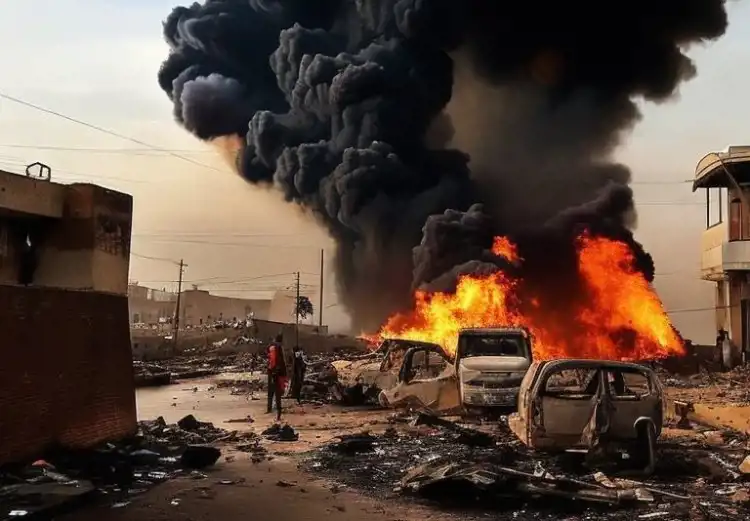 السودان.. الخرطوم تتعرض لقصف جوي ومدفعي كثيف