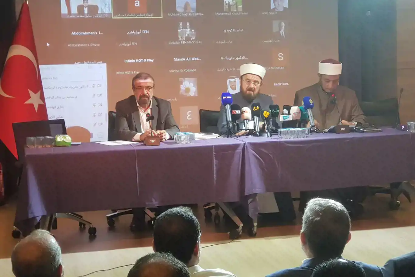 زانایانی جیهانی بەهۆی هێرش بۆ سەر پیرۆزیەکان لە ئیستانبوول کۆبوونەوە زانایانی جیهانی بەهۆی هێرش بۆ سەر پیرۆزیەکان لە ئیستانبوول کۆبوونەوە