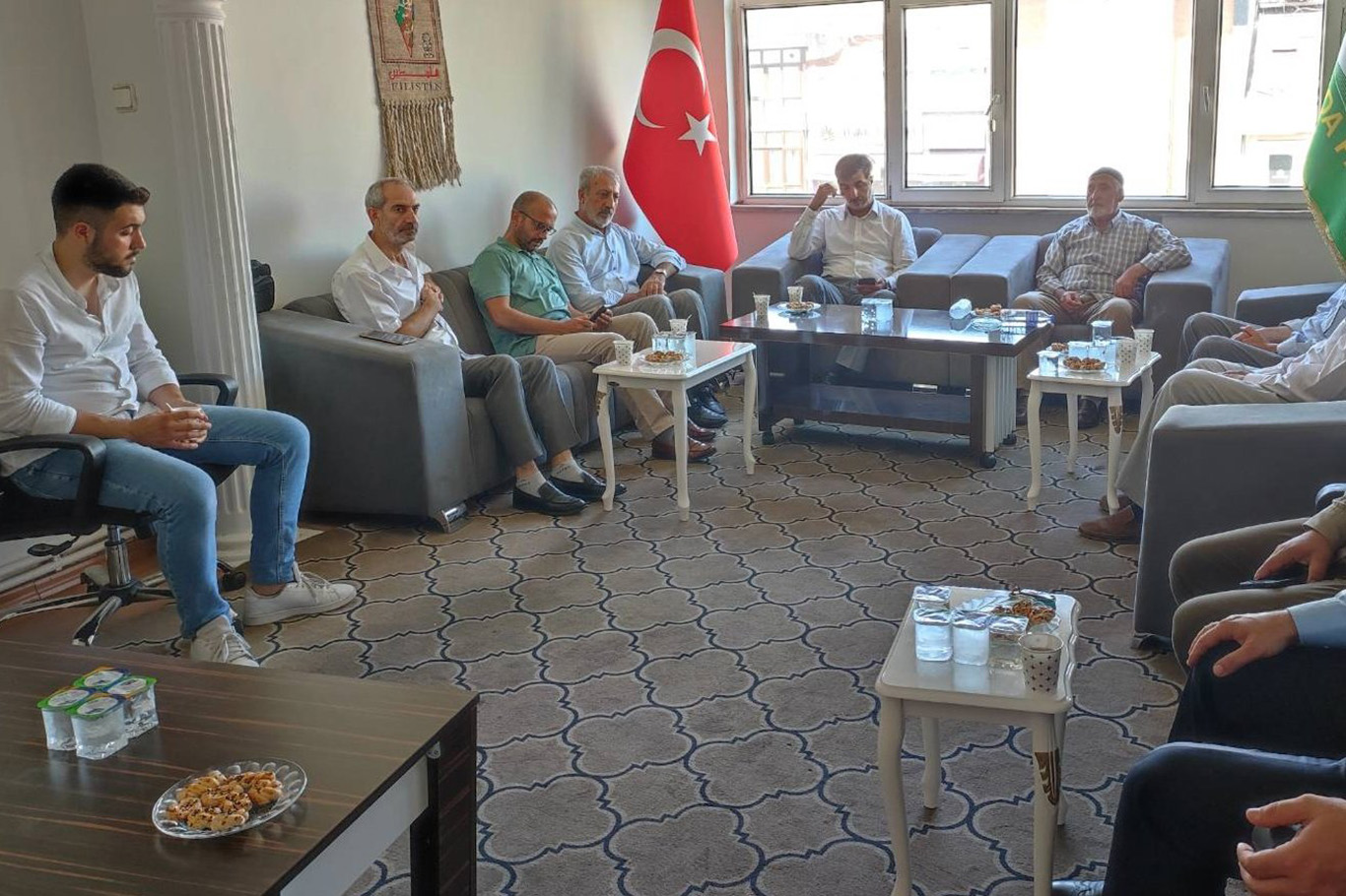 HÜDA PAR İstanbul İl Başkanlığına taziye ziyaretleri