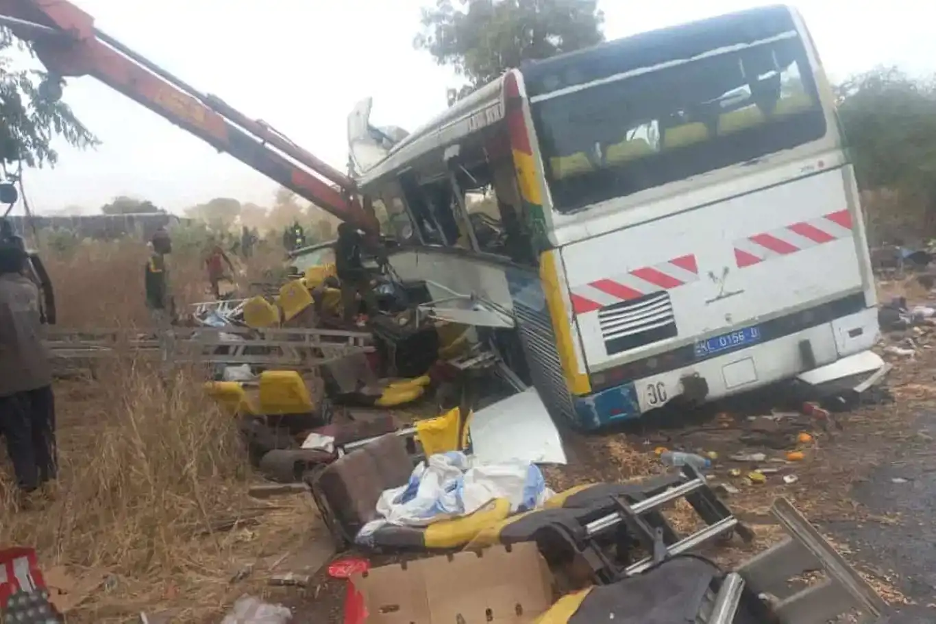 23 dead, 52 injured in Senegal bus crash