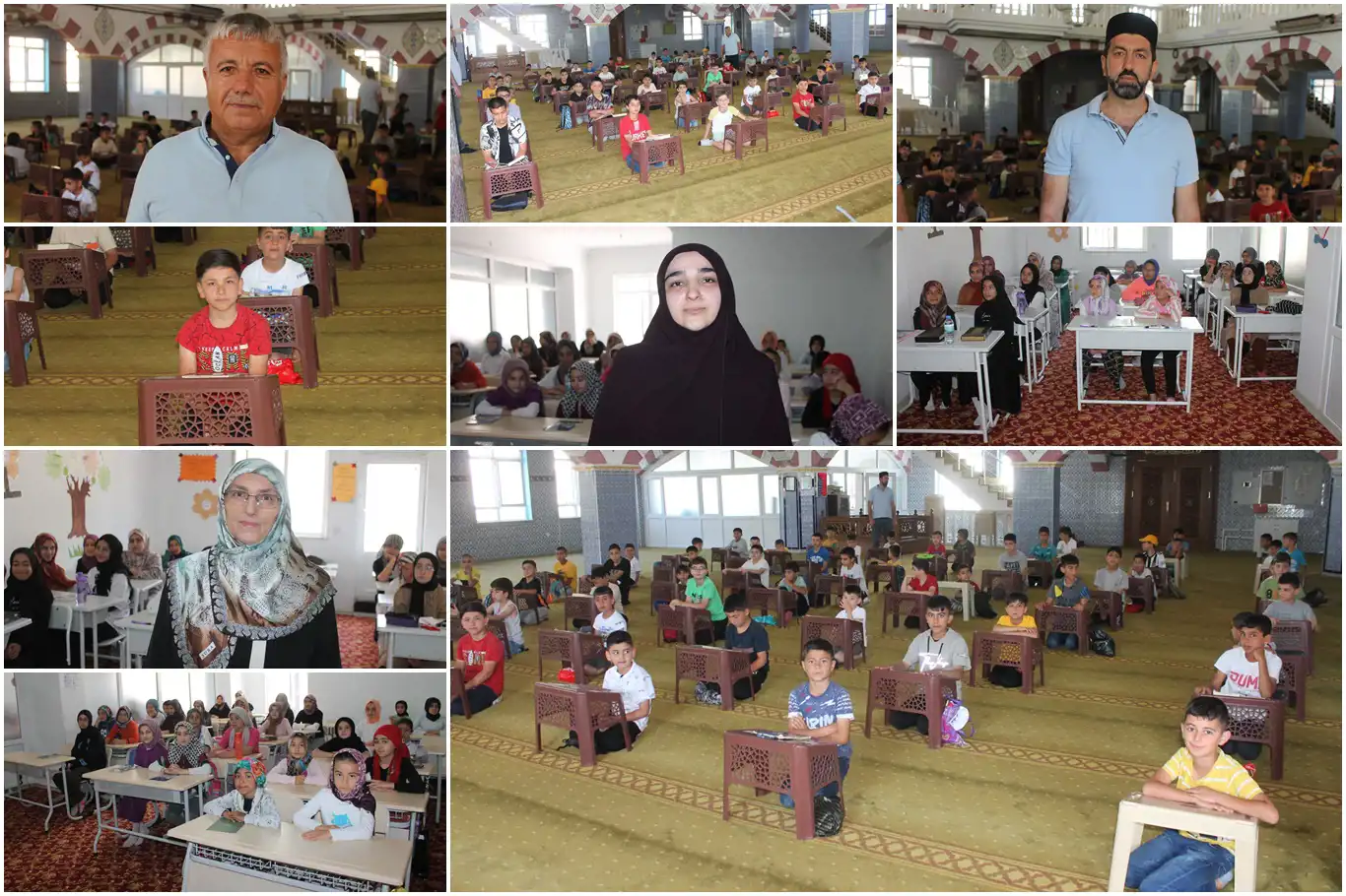 Yaz Kur’an kursları yoğun ilgiyle başladı Yaz Kur’an kursları yoğun ilgiyle başladı