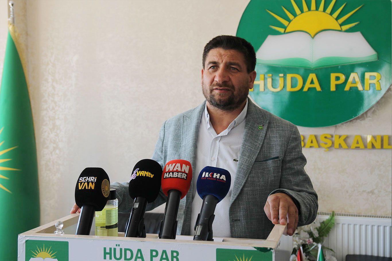 HÜDA PAR Van İl Başkan Yardımcısı Faruk Tasan