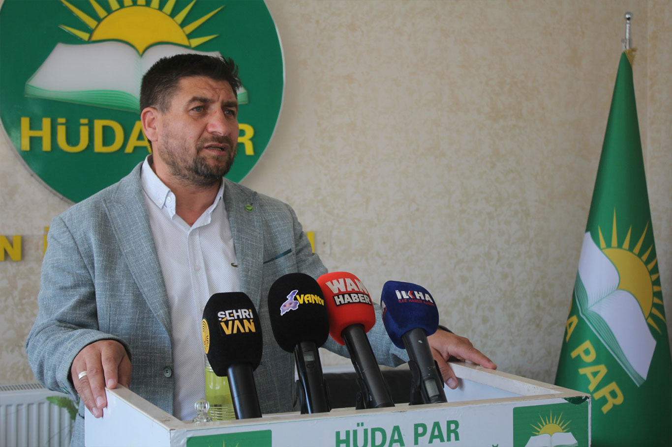 HÜDA PAR Van İl Başkan Yardımcısı Faruk Tasan