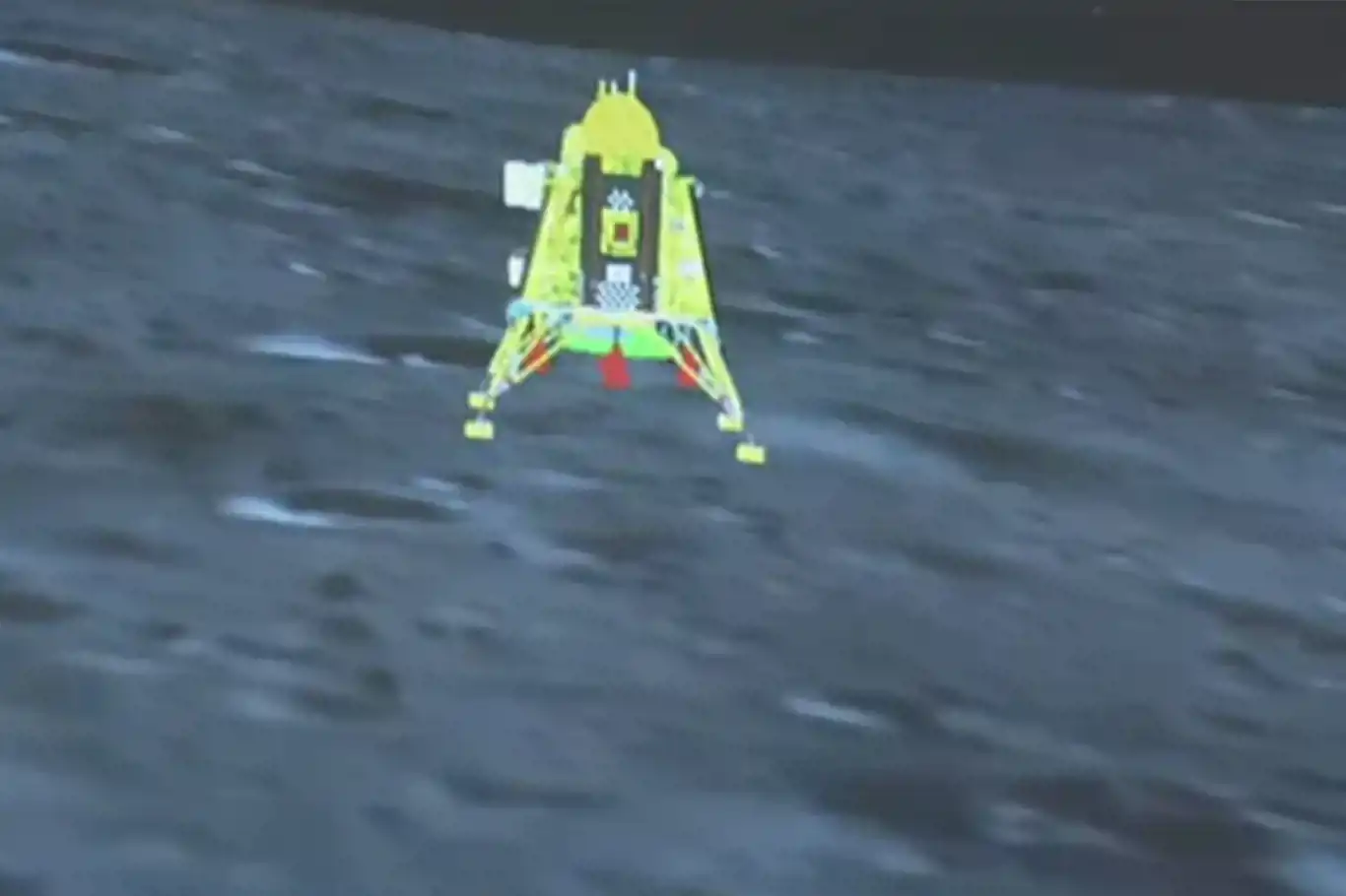 India’s Chandrayaan-3 successfully lands on lunar surface, marking historic achievement India’s Chandrayaan-3 successfully lands on lunar surface, marking historic achievement
