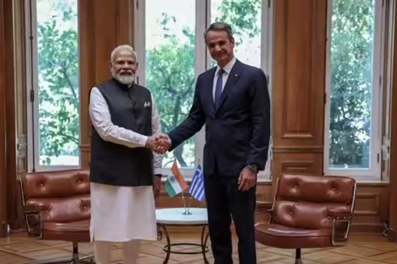 Hindistan Başbakanı Modi Yunanistan’da Hindistan Başbakanı Modi Yunanistan’da