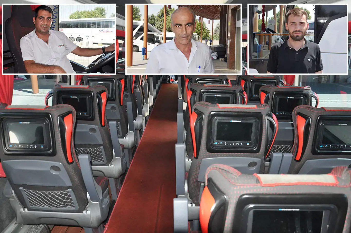 Otobüs şoförleri ve firma temsilcilerinden otobüslere "airbag" talebi Otobüs şoförleri ve firma temsilcilerinden otobüslere "airbag" talebi