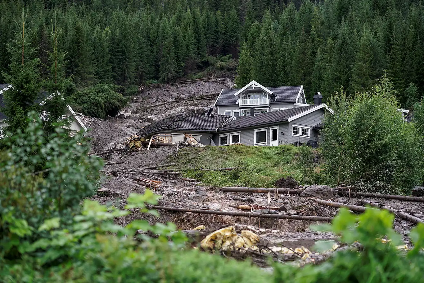 Hans Fırtınası, Norveç 'te etkili oluyor Hans Fırtınası, Norveç 'te etkili oluyor