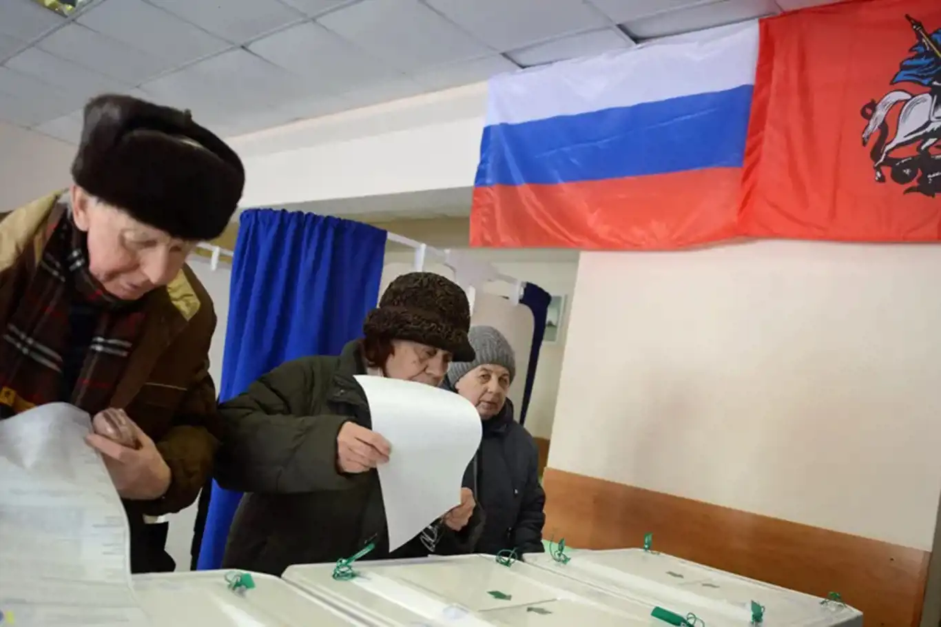 Rusya'da yapılan yerel seçimleri Putin’in partisi kazandı Rusya'da yapılan yerel seçimleri Putin’in partisi kazandı