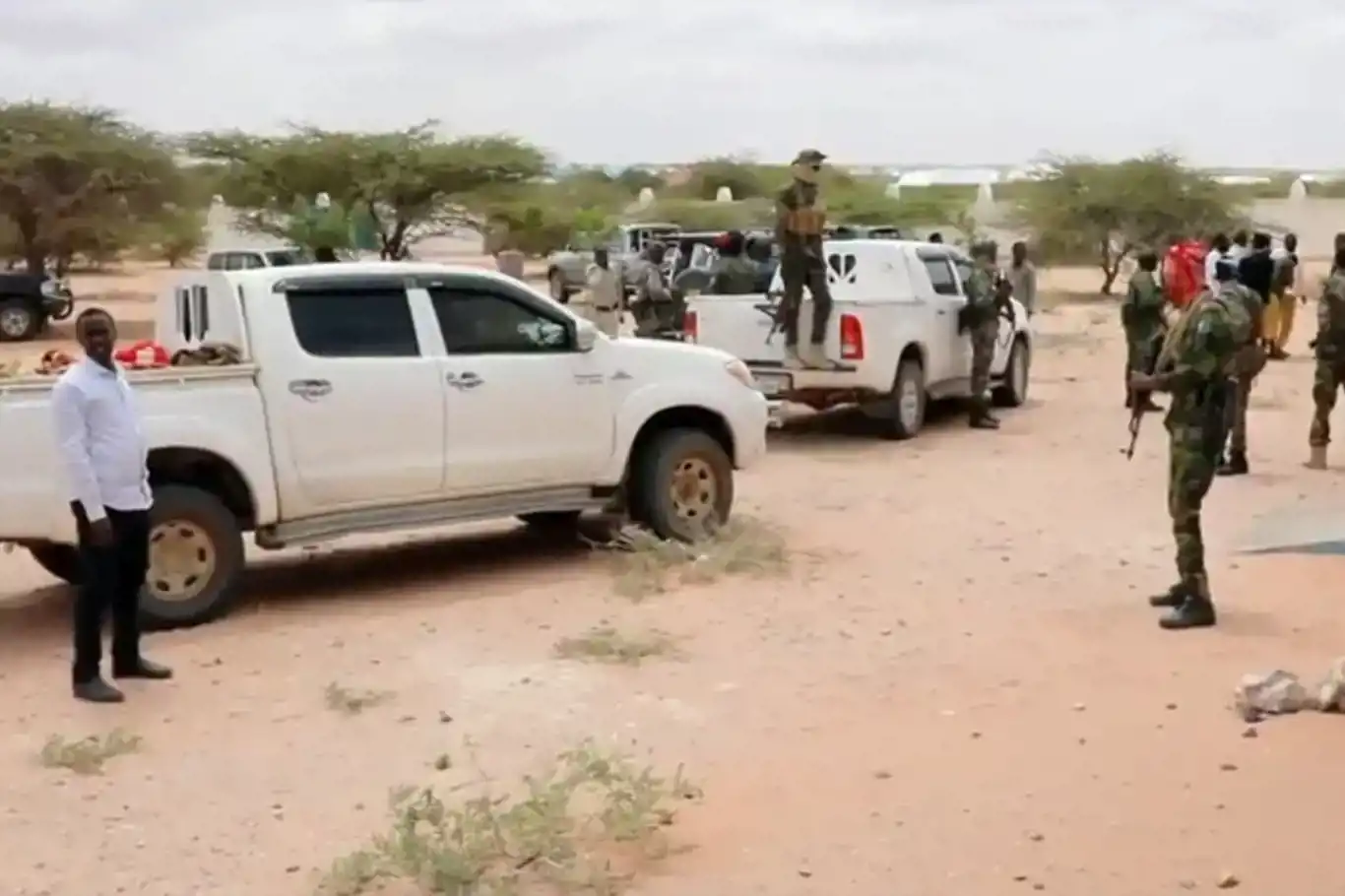 Suicide car explosion targets lawmakers in central Somalia