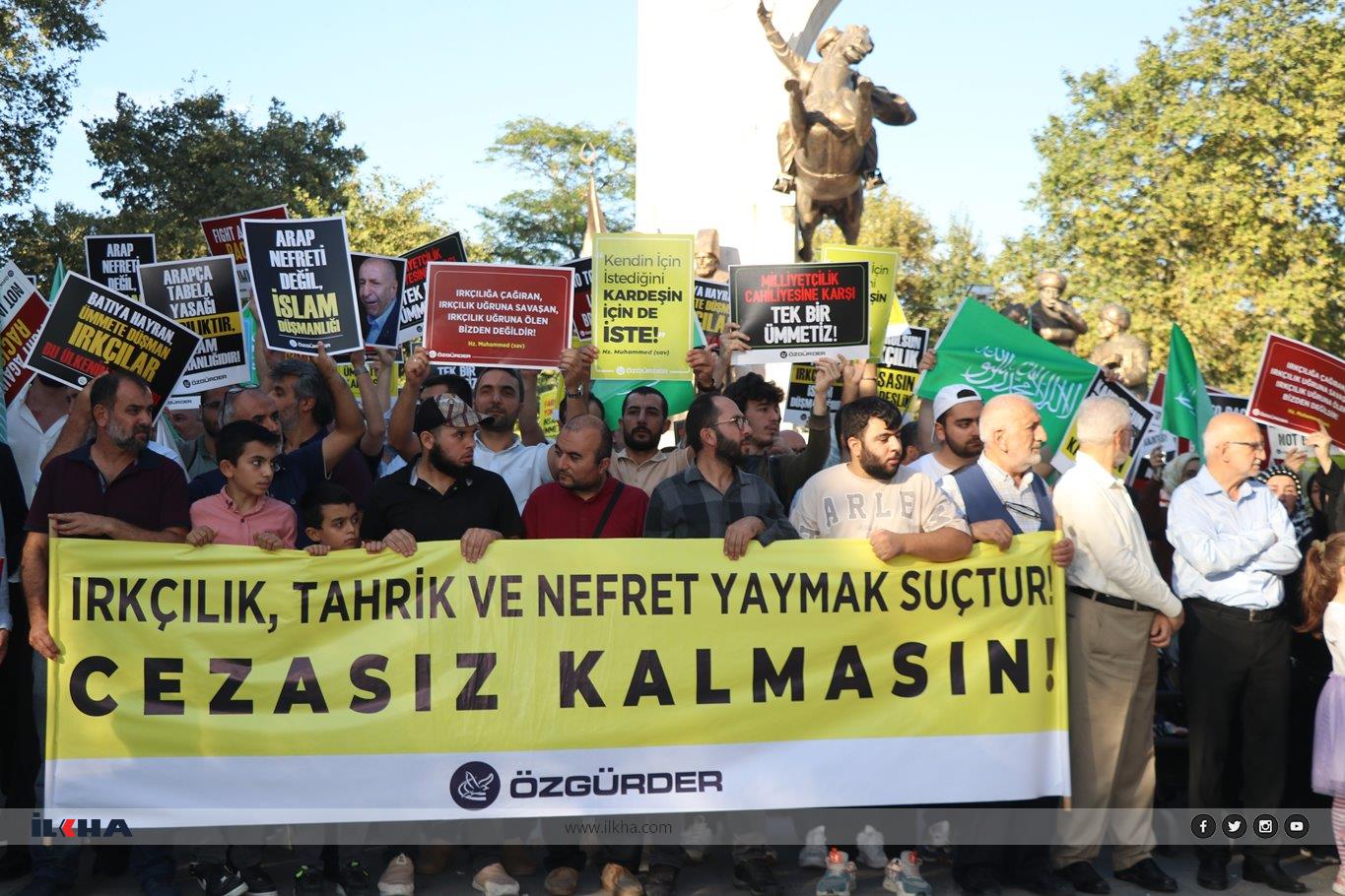 Rally in Istanbul addresses pressing issue of racism in Türkiye Rally in Istanbul addresses pressing issue of racism in Türkiye