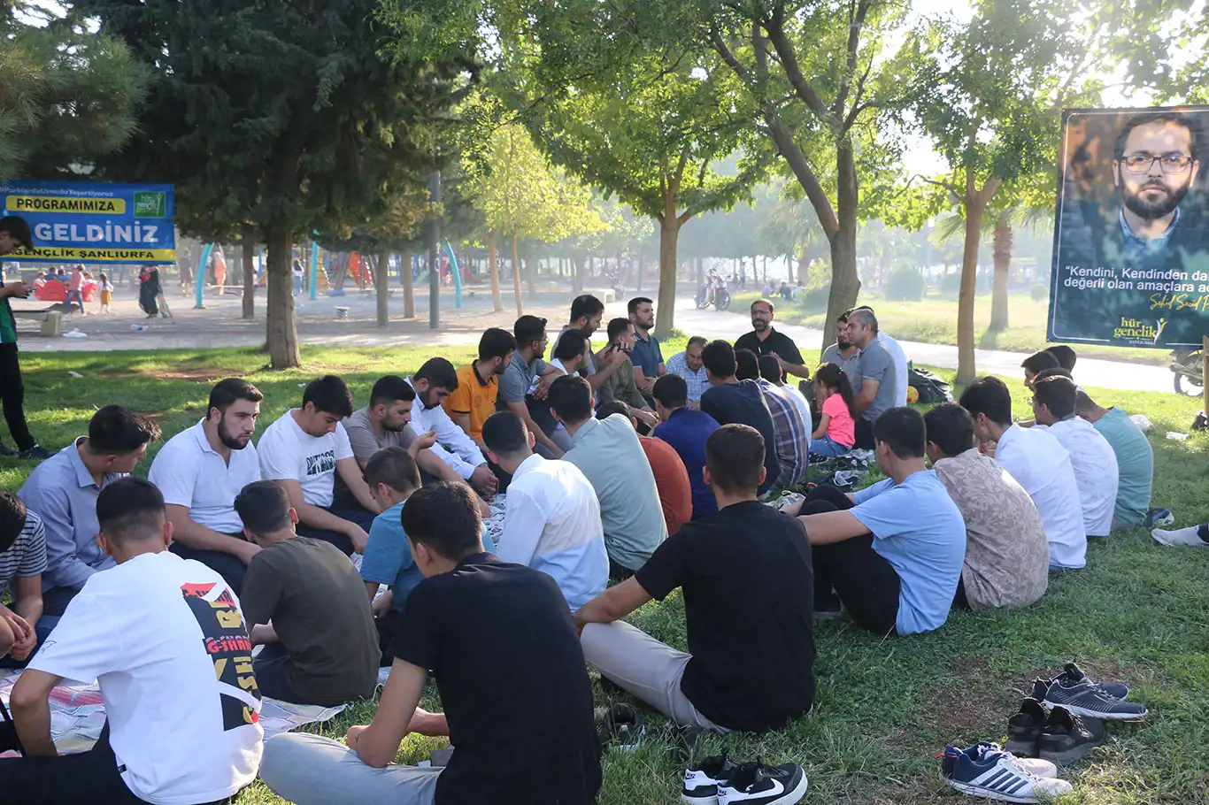 Şanlıurfa'da "Parklarda Umudu Yeşertiyoruz" temalı programın finali düzenlendi