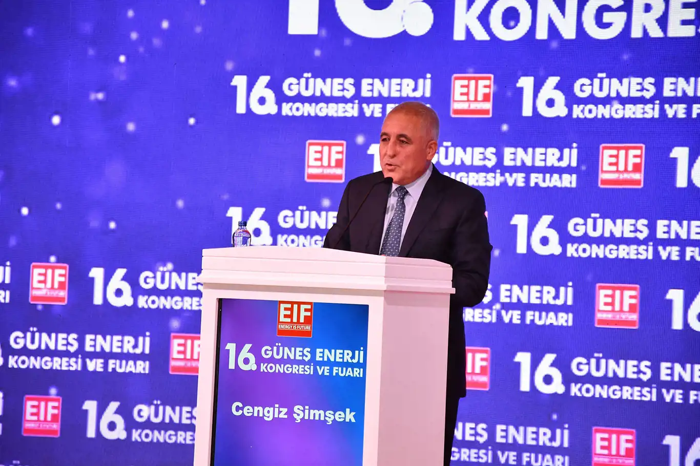 Gaziantep OSB Başkanı Şimşek: Enerjimizin yüzde 15'ini güneşten karşılıyoruz Gaziantep OSB Başkanı Şimşek: Enerjimizin yüzde 15'ini güneşten karşılıyoruz