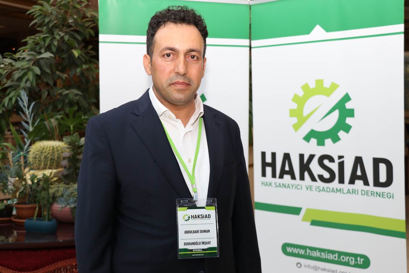 HAKSİAD Genel Başkan Yardımcısı Abdulbari Duman