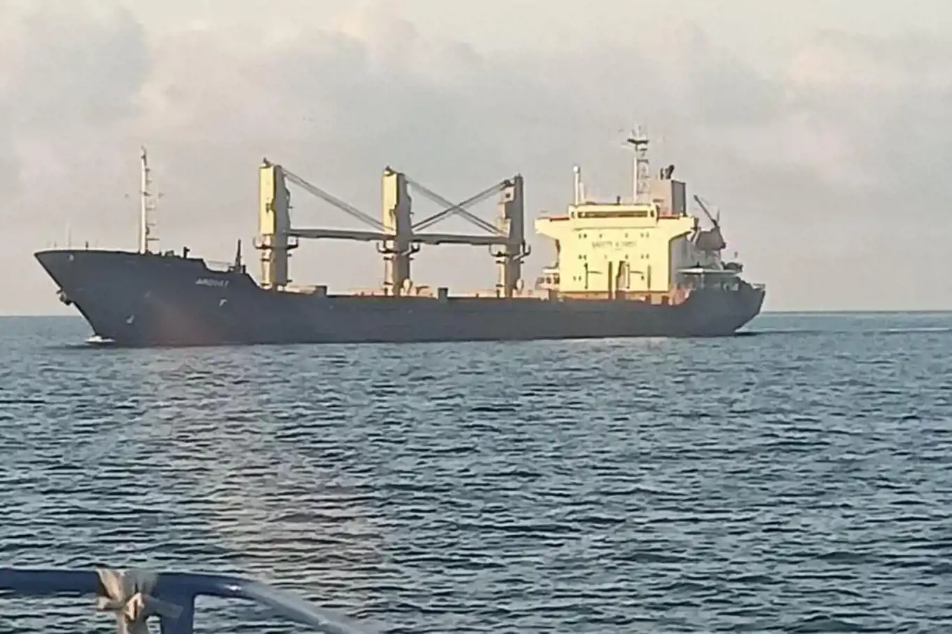أوكرانيا: سفينة محملة بالقمح تتجه إلى مصر