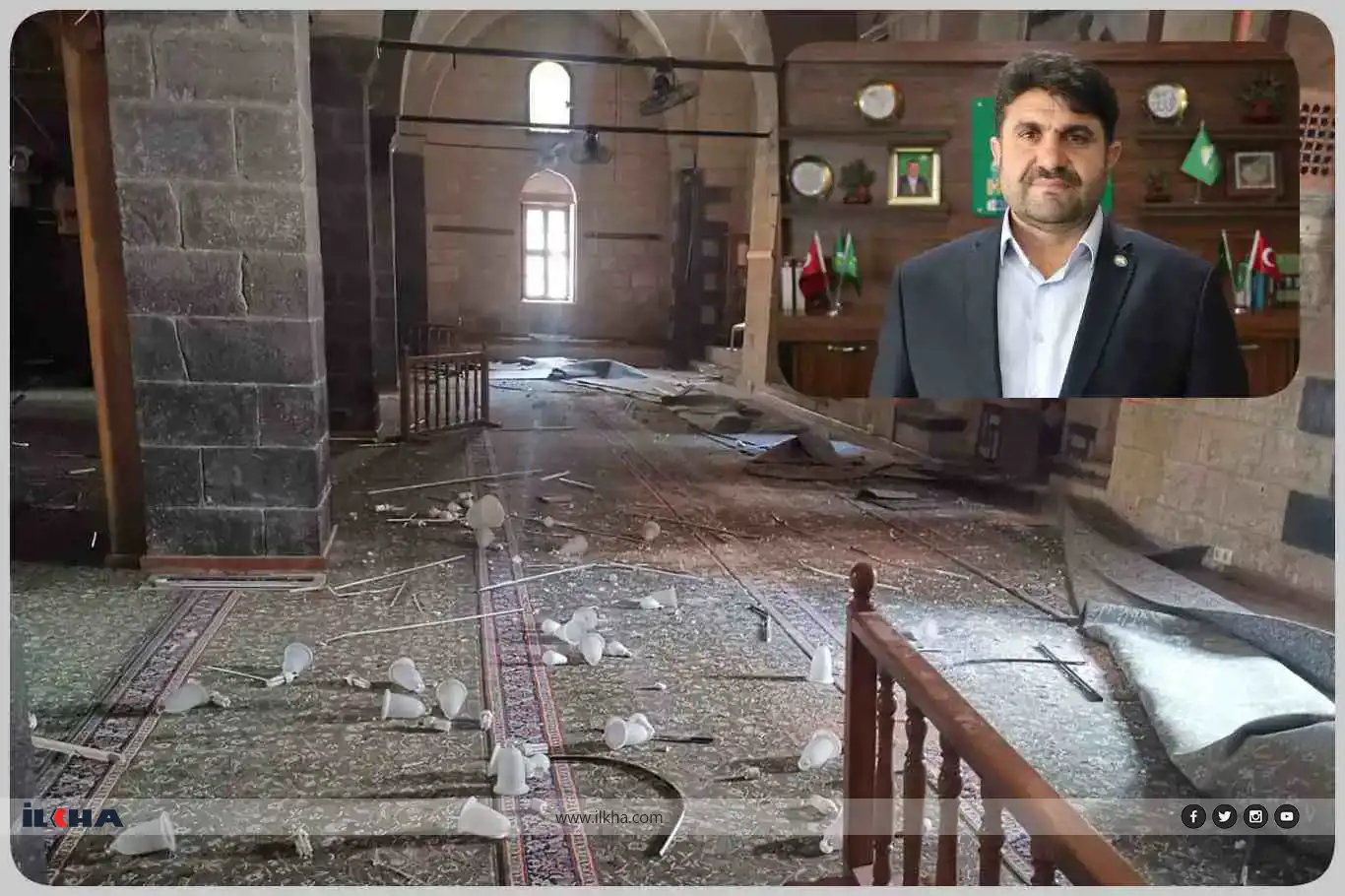 رئيس حزب الهدى في غازي عنتاب: يجب أخذ الاحتياطات لمنع الضرر عن المساجد رئيس حزب الهدى في غازي عنتاب: يجب أخذ الاحتياطات لمنع الضرر عن المساجد