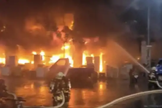 At least 5 killed, over 100 injured in catastrophic fire at golf ball factory in Taiwan