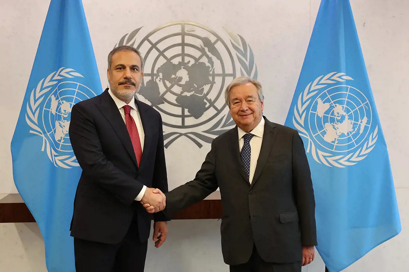 Dışişleri Bakanı Fidan, BM Genel Sekreteri Guterres ile görüştü Dışişleri Bakanı Fidan, BM Genel Sekreteri Guterres ile görüştü