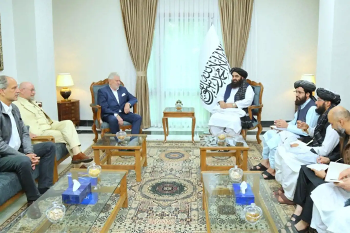 Austrian Freedom Party representatives meet with Afghan FM, express optimism about Afghanistan's situation