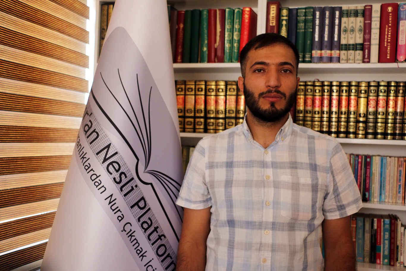Kur'an Nesli Platformu Şanlıurfa Koordinatörlüğü Sözcüsü Muhammed Mehdi Evyapan